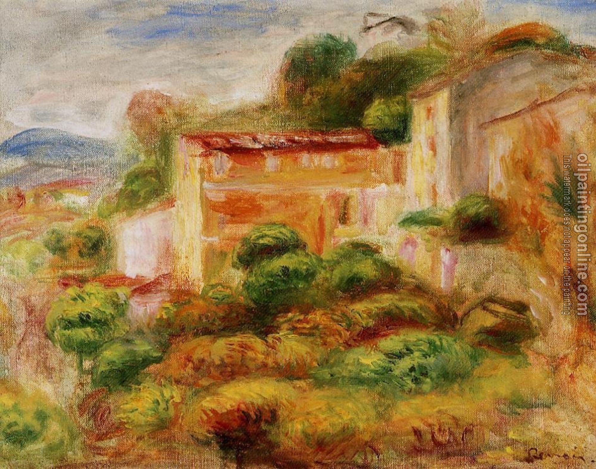 Renoir, Pierre Auguste - La Maison de la Poste